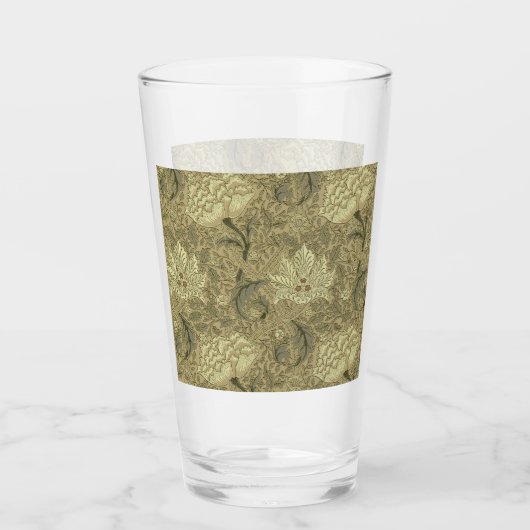 William Morris Windrush Wallpaper Pattern Glas (Voorkant)