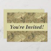 William Morris Windrush Wallpaper Pattern Kaart (Voorkant / Achterkant)