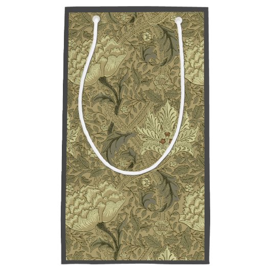 William Morris Windrush Wallpaper Pattern Klein Cadeauzakje (Voorkant)