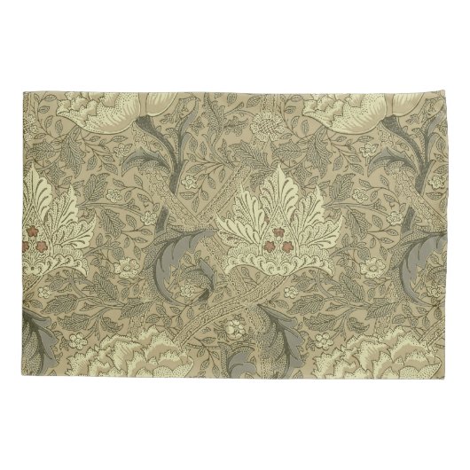 William Morris Windrush Wallpaper Pattern Kussensloop (Achterkant)
