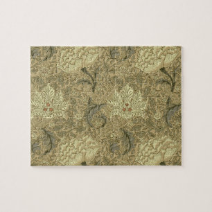 William Morris Windrush Wallpaper Pattern Legpuzzel