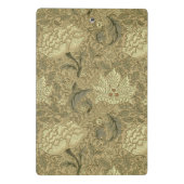 William Morris Windrush Wallpaper Pattern Mini Klembord (Achterkant)