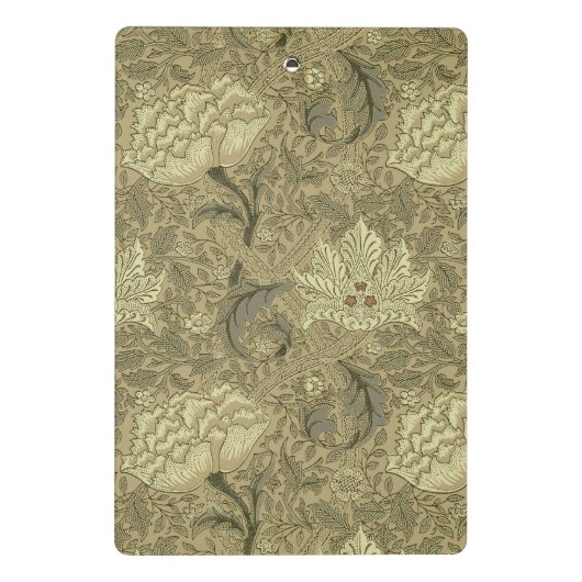 William Morris Windrush Wallpaper Pattern Mini Klembord (Achterkant)