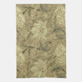 William Morris Windrush Wallpaper Pattern Theedoek (Verticaal)