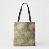 William Morris Windrush Wallpaper Pattern Tote Bag (Voorkant)
