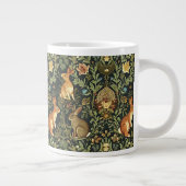 William Morris Woodland Floral Rabbits Christmas Grote Koffiekop (Rechts)