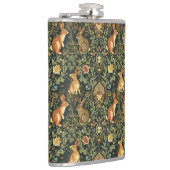 William Morris Woodland Floral Rabbits Christmas Heupfles (Rechts)