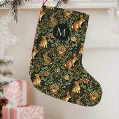 William Morris Woodland Floral Rabbits Christmas Kleine Kerstsok