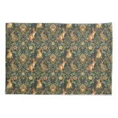 William Morris Woodland Floral Rabbits Christmas Kussensloop (Achterkant)