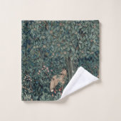 William Morris Woodland Tapestry Fox Bad Handdoek (Wasdoekje)