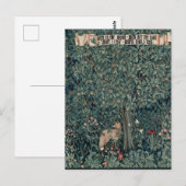 William Morris Woodland Tapestry Fox Briefkaart (Voorkant / Achterkant)