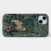 William Morris Woodland Tapestry Fox iPhone Hoesje (Achterkant horizontaal)