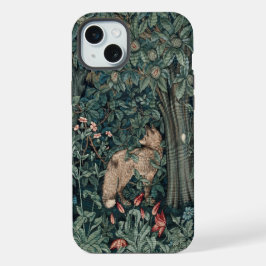 William Morris Woodland Tapestry Fox iPhone 15 Plus Case
