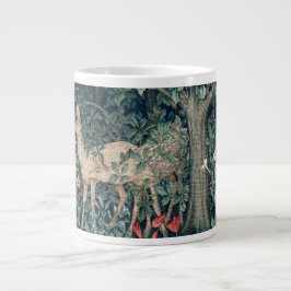 William Morris Woodland Tapestry Herten Stag Grote Koffiekop