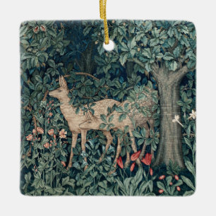 William Morris Woodland Tapestry Herten Stag Keramisch Ornament