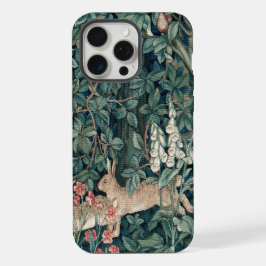 William Morris Woodland Tapestry Konijnen iPhone 15 Pro Max Case