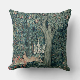 William Morris Woodland Tapestry Konijnen Kussen