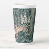 William Morris Woodland Tapestry Konijnen Latte Mok (Voorkant)