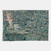 William Morris Woodland Tapestry Konijnen Theedoek (Horizontaal)