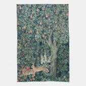 William Morris Woodland Tapestry Konijnen Theedoek (Verticaal)