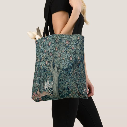 William Morris Woodland Tapestry Konijnen Tote Bag (Dichtbij)