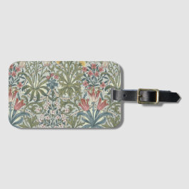 William Morris Woodland Weeds Bagagelabel