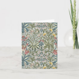 William Morris Woodland Weeds Notitiekaartje