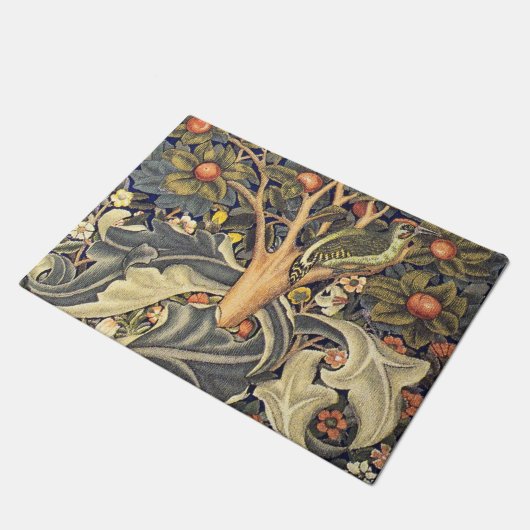 William Morris Woodpecker Pattern Deurmat (Schuin)
