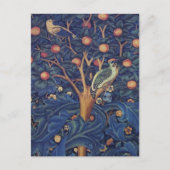 William Morris Woodpecker Tapestry Arts & Crafts Briefkaart (Voorkant)