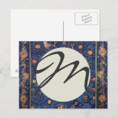 William Morris Woodpecker Tapestry Arts & Crafts Briefkaart (Voorkant / Achterkant)