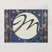 William Morris Woodpecker Tapestry Arts & Crafts Briefkaart (Voorkant)