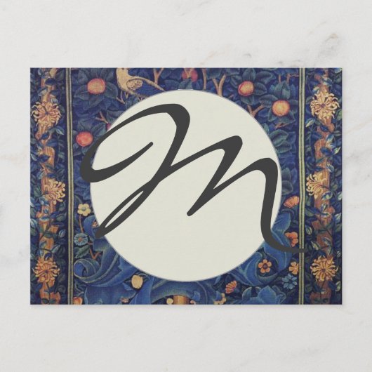 William Morris Woodpecker Tapestry Arts & Crafts Briefkaart (Voorkant)