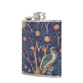 William Morris Woodpecker Tapestry Arts & Crafts Heupfles (Links)