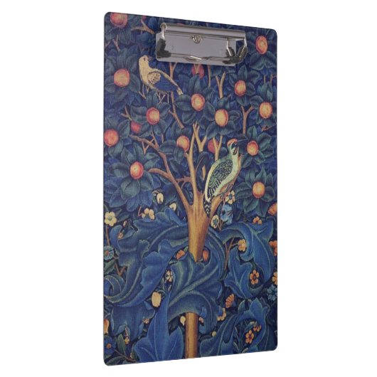 William Morris Woodpecker Tapestry Arts & Crafts Klembord (Rechts)