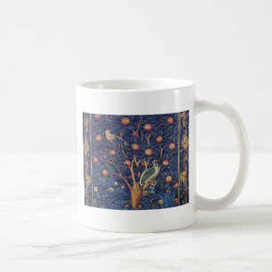 William Morris Woodpecker Tapestry Arts & Crafts Koffiemok