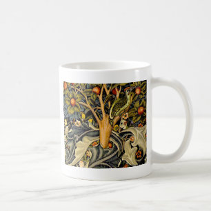 William Morris Woodpecker Tapestry Arts & Crafts Koffiemok