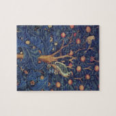 William Morris Woodpecker Tapestry Arts & Crafts Legpuzzel (Horizontaal)