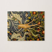 William Morris Woodpecker Tapestry Arts & Crafts Legpuzzel (Horizontaal)