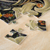 William Morris Woodpecker Tapestry Arts & Crafts Legpuzzel (Zijkant)