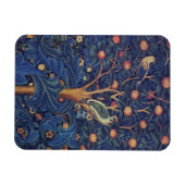 William Morris Woodpecker Tapestry Arts & Crafts Magneet (Horizontaal)