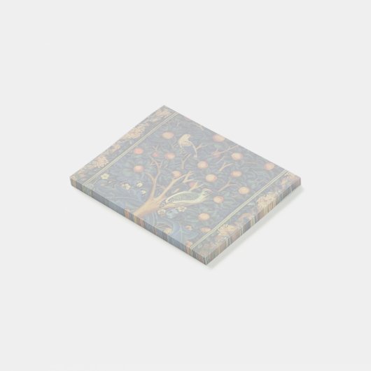 William Morris Woodpecker Tapestry Arts & Crafts Post-it® Notes (Schuin)