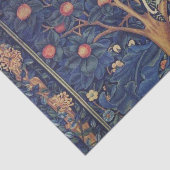 William Morris Woodpecker Tapestry Arts & Crafts Tissuepapier (Detail)