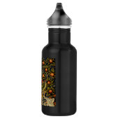 William Morris Woodpecker Tapestry Arts & Crafts Waterfles (Rechts)