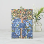 William Morris Woodpecker Tapestry Floral  (Staand voorkant)