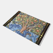 William Morris Woodpecker Tapestry Floral Deurmat (Schuin)