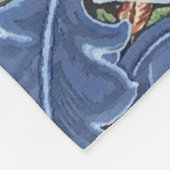 William Morris Woodpecker Tapestry Floral  Fleece Deken (Hoek)