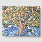 William Morris Woodpecker Tapestry Floral  Gastenboek (Achterkant)