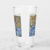 William Morris Woodpecker Tapestry Floral Glas (Links)