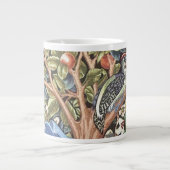 William Morris Woodpecker Tapestry Floral Grote Koffiekop (Voorkant)