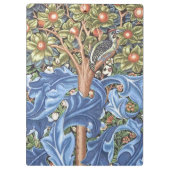 William Morris Woodpecker Tapestry Floral  Klembord (Achterkant)